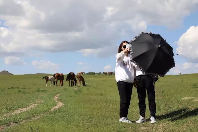 乾港集團高層草原自駕游